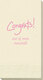 Fun Congrats Guest Towels Image 3 of 3